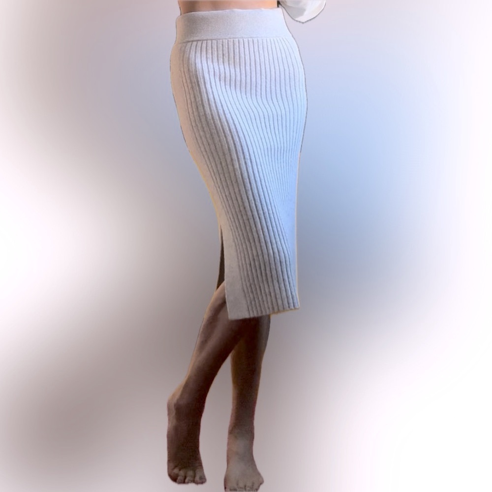 Club Monaco Stretch Wool Skirt